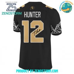 Colorado Buffaloes Heisman Travis Hunter Black Football Jersey