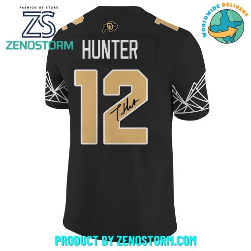 Colorado Buffaloes “Heisman Travis Hunter” Black Football Jersey