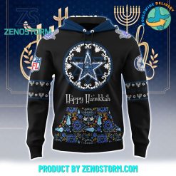 Dallas Cowboys NFL Happy Hanukkah Holiday New Hoodie