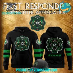 Dallas Stars x 2024 Firefighter Appreciation Night Hoodie Cap