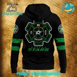 Dallas Stars x 2024 Firefighter Appreciation Night Hoodie Cap