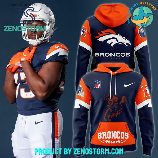 Denver Broncos 2024 Nike Midnight Navy Hoodie