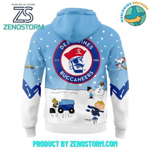 Des Moines Buccaneers Peanuts and Snoopy Nike Hoodie, Pants, Cap