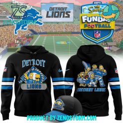 Detroit Lions 2024 Simpson Funday Football Premium Hoodie, Cap