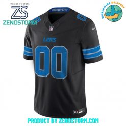 Detroit Lions Back In Black NFL Football Jersey