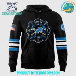 Detroit Lions x 2024 Firefighter Appreciation Night Hoodie