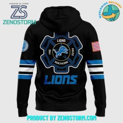 Detroit Lions x 2024 Firefighter Appreciation Night Hoodie