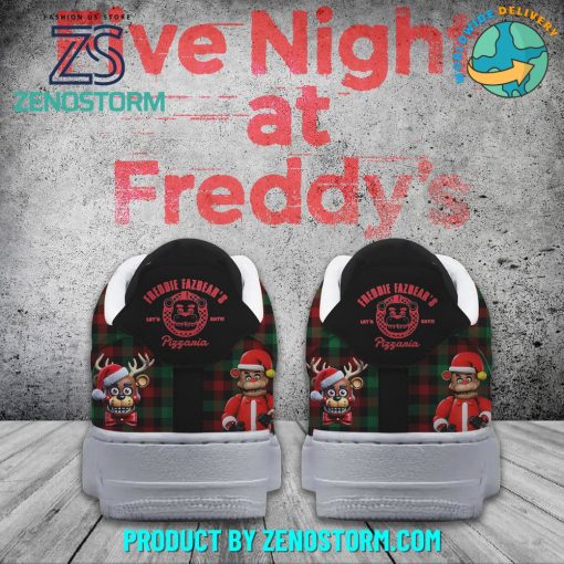 Five Nights at Freddy’s Merry Christmas 2024 Nike Air Force 1