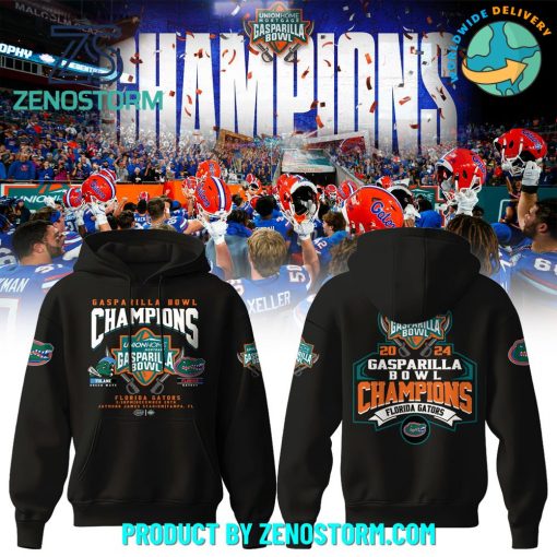 Florida Gators Gasparilla Bowl Champions 2024 Hoodie Set