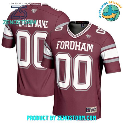 Fordham Rams GameDay Greats NIL Football Jersey – Maroon