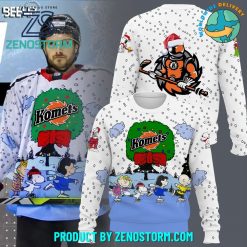 Fort Wayne Komets Peanuts A Christmas Clebration Night Hoodie Zip Hoodie Sweatshirt 3