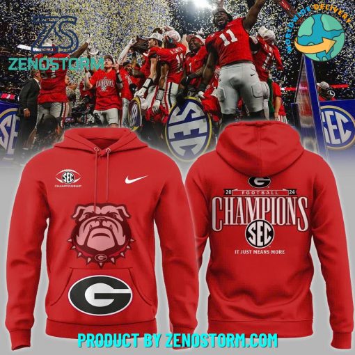 Georgia Bulldogs Football SEC Championship Hoodie