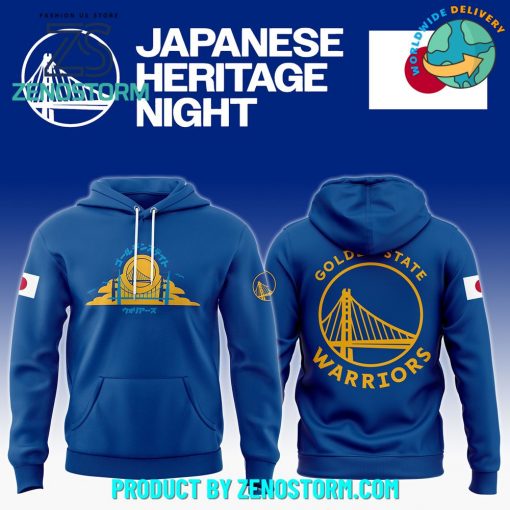 Golden State Warriors 2024 Japanese Heritage Night Hoodie