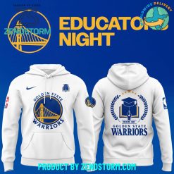 Golden State Warriors x Educators Night 2024 Premium Hoodie