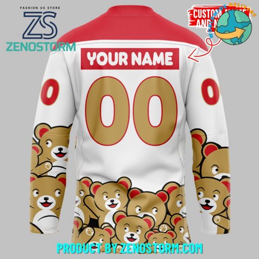 Grand Rapids Griffins x Teddy Bear 2024 Hockey Jersey