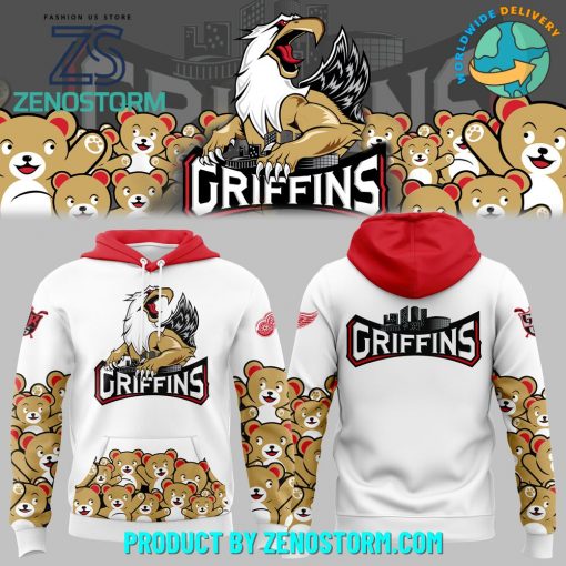 Grand Rapids Griffins x Teddy Bear 2024 Hoodie