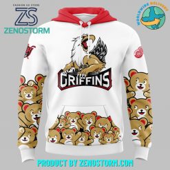 Grand Rapids Griffins x Teddy Bear 2024 Hoodie