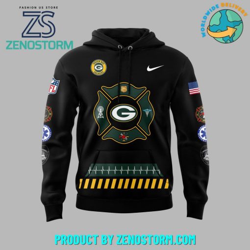 Green Bay Packers 2024 First Responders Day Premium Hoodie