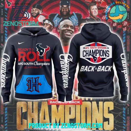 Houston Texans 2024 AFC South Division Champions Hoodie Set