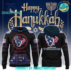 Houston Texans NFL Happy Hanukkah Holiday New Hoodie