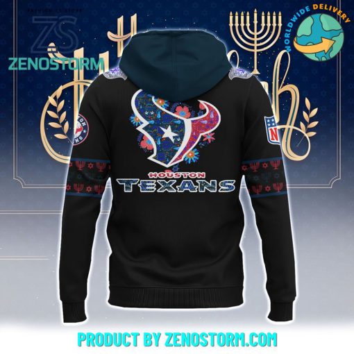 Houston Texans NFL Happy Hanukkah Holiday New Hoodie