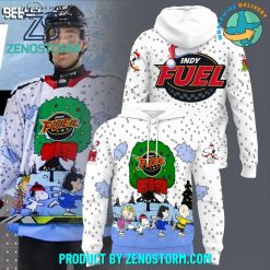 Indy Fuel Peanuts A Christmas Clebration Night Hoodie Zip Hoodie Sweatshirt