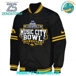 Iowa Hawkeyes NCAA Music City Bowl Champions Baseball Jacket