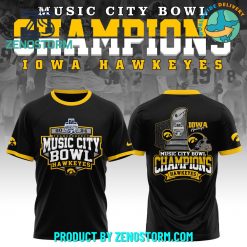 Iowa Hawkeyes NCAA Music City Bowl Champions Shirt