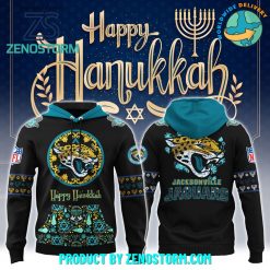 Jacksonville Jaguars NFL Happy Hanukkah Holiday New Hoodie