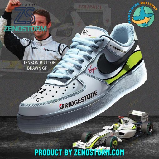 Jenson Button x Brawn GP Nike Air Force 1