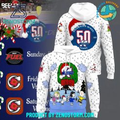 Kalamazoo Wings Highlights Peanuts A Christmas Clebration Night Hoodie, Zip Hoodie, Sweatshirt