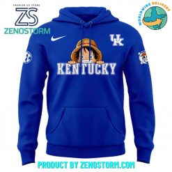 Kentucky Wildcats Men’s Basketball One Piece Night Hoodie Set