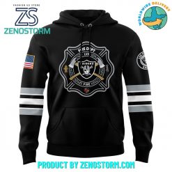 Las Vegas Raiders x 2024 Firefighter Appreciation Night Hoodie