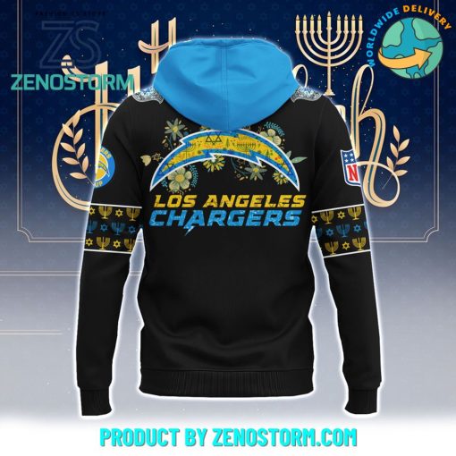 Los Angeles Chargers NFL Happy Hanukkah Holiday New Hoodie