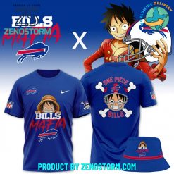 Luffy One Piece x Buffalo Bills Limited Nike Shirt