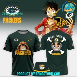 Luffy One Piece x Green Bay Packers Limited Nike Shirt