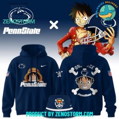 Luffy One Piece x Penn State Nittany Lions Nike Hoodie Set