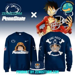 Luffy One Piece x Penn State Nittany Lions Nike Sweatshirt