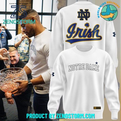 Marcus Freeman Notre Dame Fighting Irish Sweatshirt