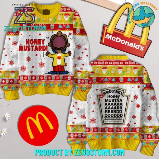 McDonald’s Honey Mustard Ugly Christmas Sweater