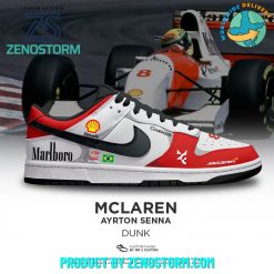 McLaren x Ayrton Senna Nike Dunk Shoes