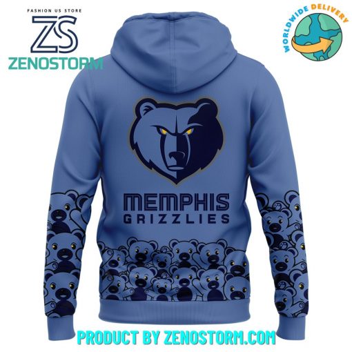 Memphis Grizzlies NBA “Robinhood” Blue Hoodie, Pants, Cap