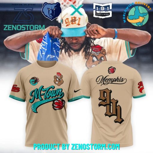 Memphis Grizzlies x 191 Collabs Presented by Hennessy Baseball Shirt