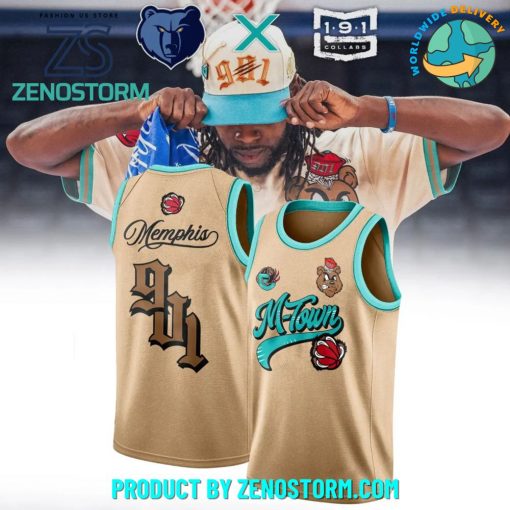 Memphis Grizzlies x 191 Collabs Presented by Hennessy Basketball Jersey