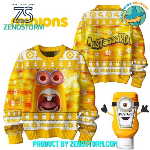 Minions Mustard Special Ugly Christmas Sweater