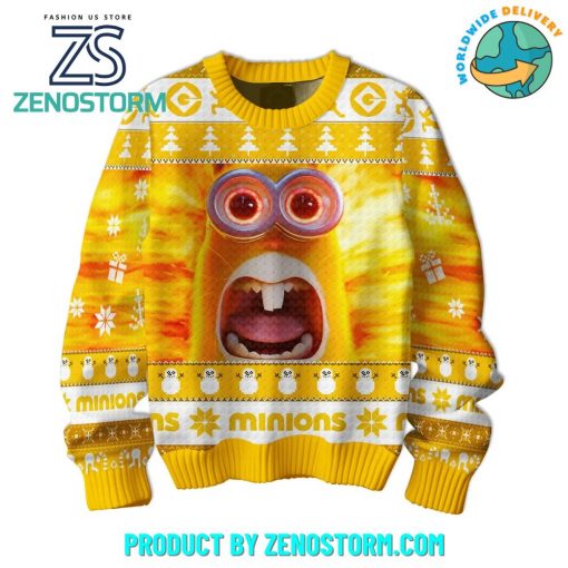 Minions Mustard Special Ugly Christmas Sweater