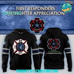 Minnesota Timberwolves x 2024 Firefighter Appreciation Night Hoodie