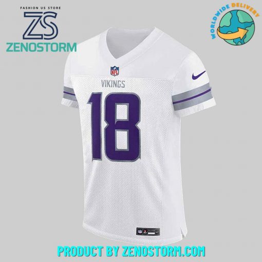 Minnesota Vikings NFL x Justin Jefferson Winter Warrior Football Jersey