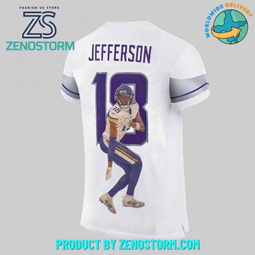 Minnesota Vikings NFL x Justin Jefferson Winter Warrior Football Jersey