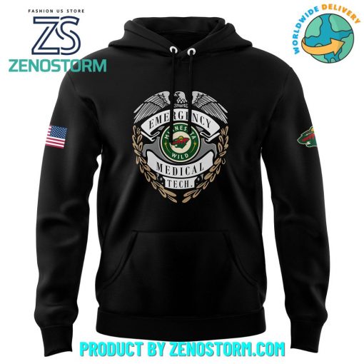 Minnesota Wild 2024 Emergency Medical Technician Hoodie